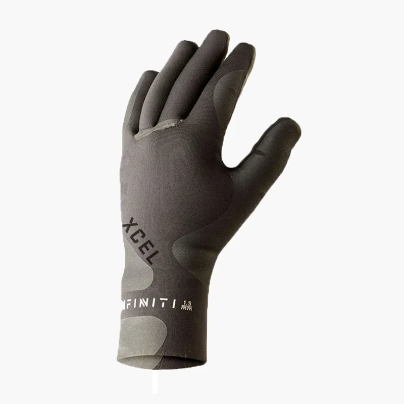 Xcel 1.5mm 5-Finger Infiniti Glove Black